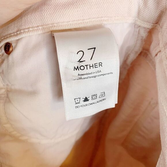 Mother Superior Denim High Waisted Rascal Ankle Soft Pink/blush Women’s Size 27 - Picture 10 of 15